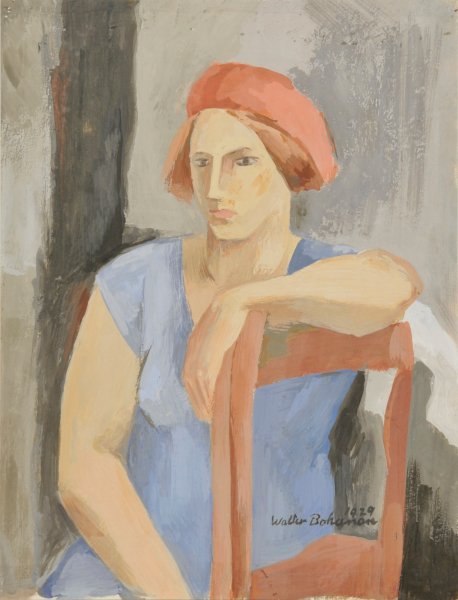 Woman in Blue - Image 2