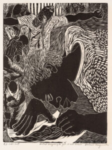 The Artist Trying to Get It All Down