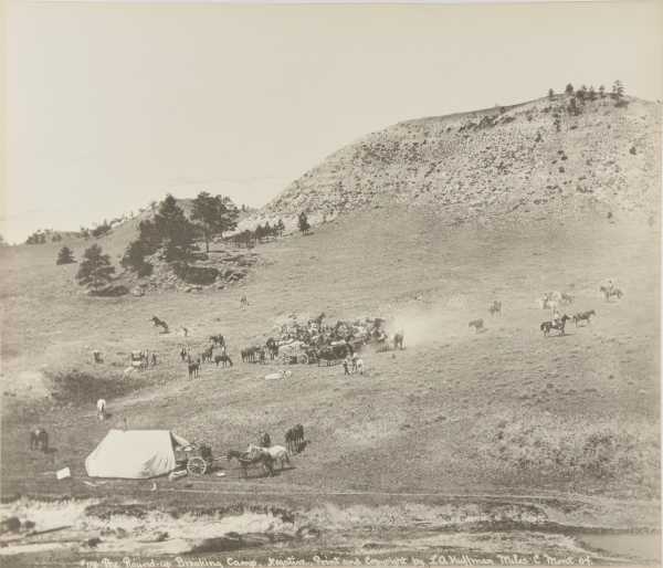 #176 The Round-Up Breaking Camp - Image 2