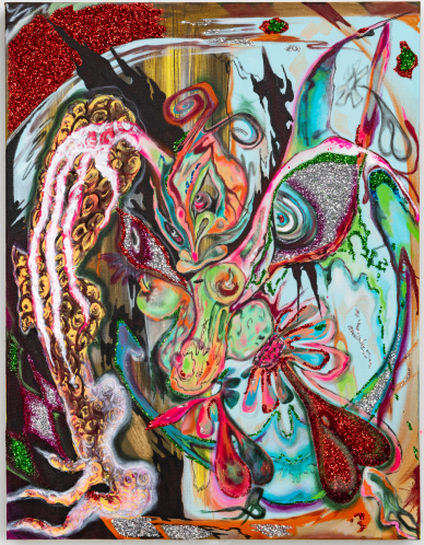 Stepping Towards My Darkest Bits to Hear a Familiar Song. The Words Have Changed, But the Melody Caresses Me All the Same (Woman Led by Her Intuition, Supported by Scrotum Flowers) - Image 2