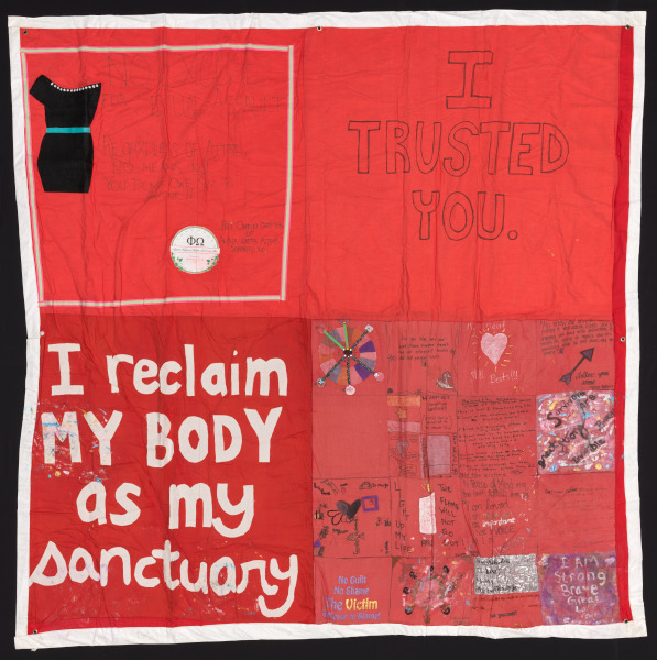 SELECTION FROM THE MONUMENT QUILT (BLOCK 46)