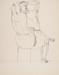 Seated Female Nude