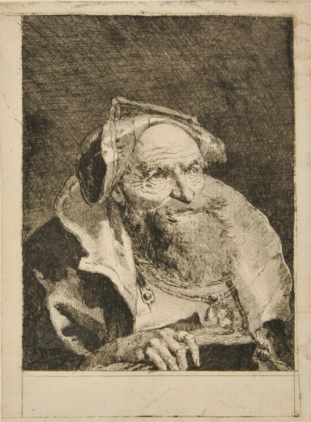 Old Man with a Book