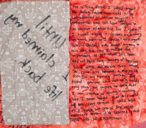 Selection from The Monument Quilt (Block 598) - Image 2