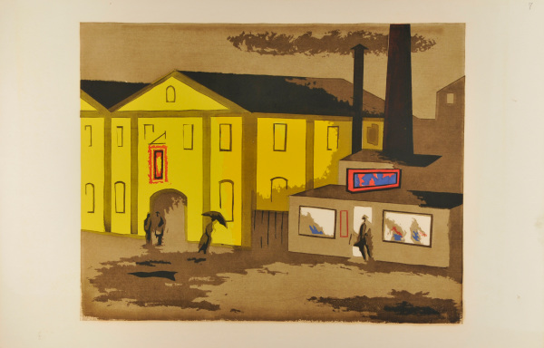 Street Scene at Night - Image 2