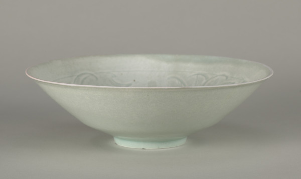 Bowl with Incised Lotus Design - Image 3