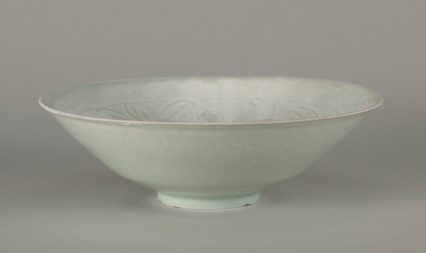 Bowl with Incised Lotus Design - Image 2