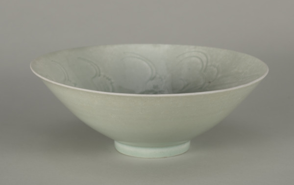 Bowl with Incised Peony Design - Image 2