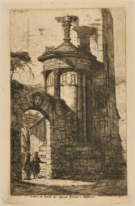 Entrance to the French Capuchin Monastery in Athens