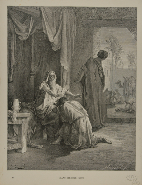 Isaac Blessing Jacob