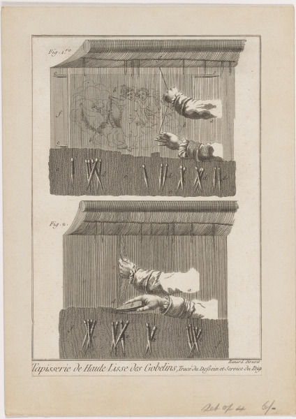 Trace du Desseins et Service du Peign...