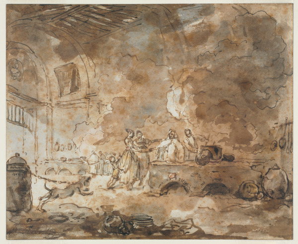 Kitchen Interior in a Ruined Palace - Image 7