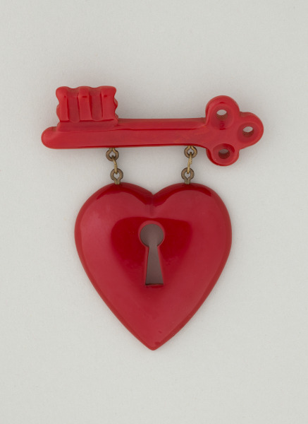 KEY AND HEART DESIGN