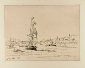 Entrance to the Port of Honfleur