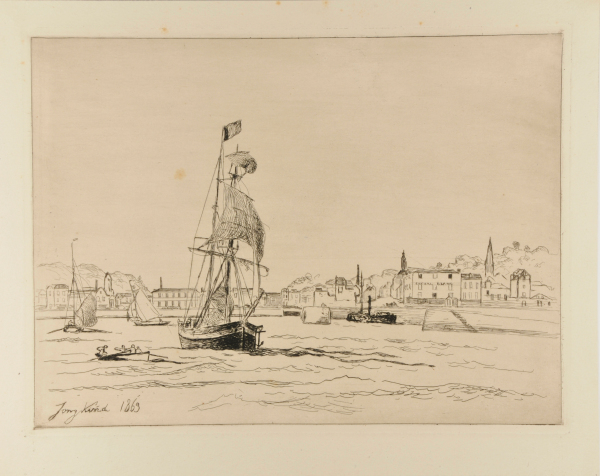 ENTRANCE TO THE PORT OF HONFLEUR