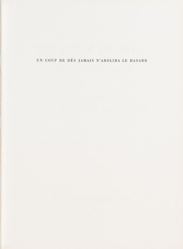 A Throw of the Dice Will Never Abolish Chance - Image 91