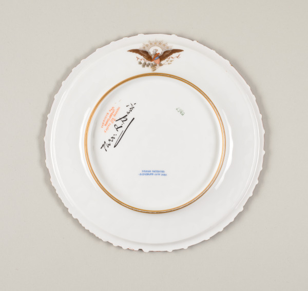 “Indian Basket Weave” After-Coffee Plate - Image 3