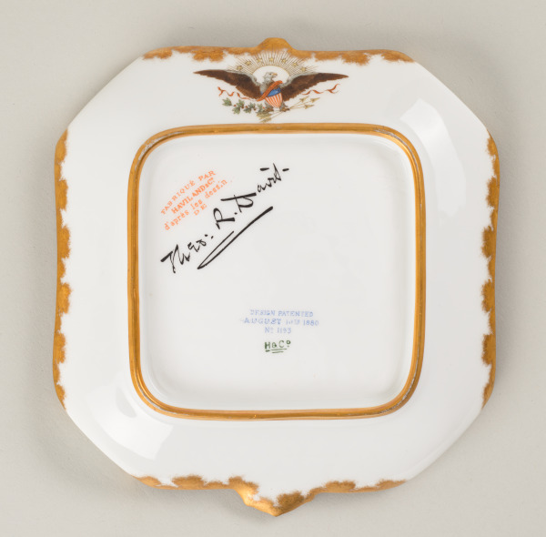 “Snow Shoe” Ice Cream Plate - Image 3