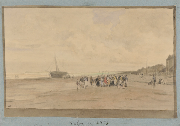 Study for “Fish Auction at the Beach of Villerville” - Image 2