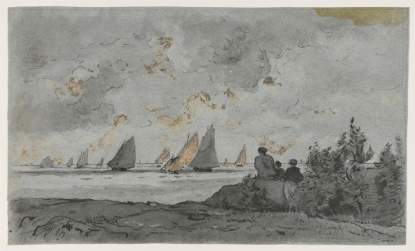 Watching Sailboats from the Shore - Image 3