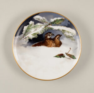 “Bob White” Game Plate