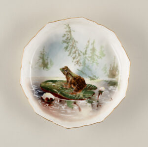 “The Frog” Soup Plate