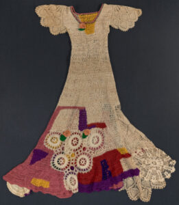 Untitled (crochet dress for Leslie King Hammond)