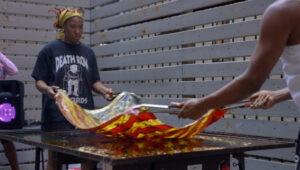 How Do You Properly Fry An American Flag (Study)