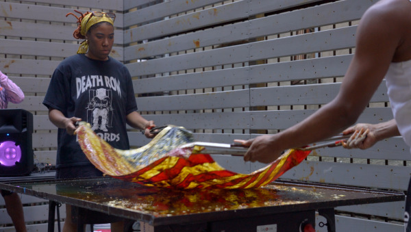 HOW DO YOU PROPERLY FRY AN AMERICAN FLAG (STUDY)