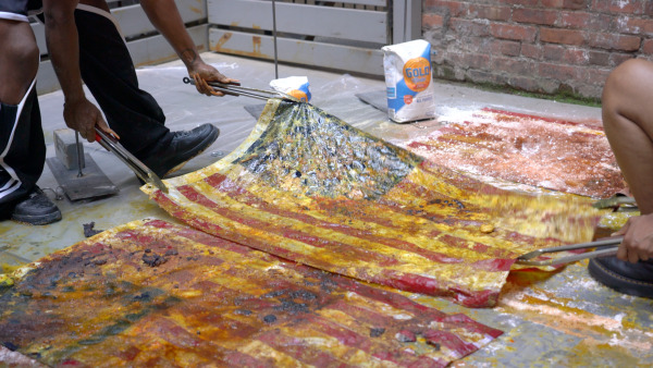 How Do You Properly Fry An American Flag (Study) - Image 6