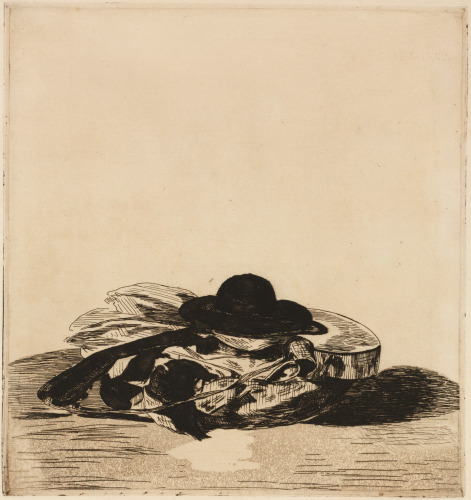 Hat and Guitar: Frontispiece for the Edition of Fourteen Etchings - Image 3