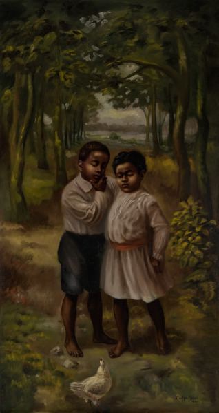 BROTHER AND SISTER IN THE FOREST