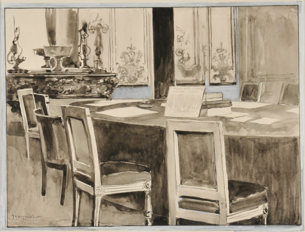 Council Minsters Room, Elysée Palace. - Image 2