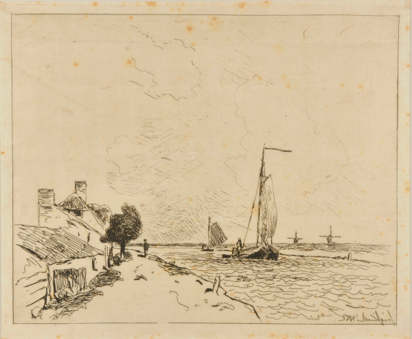 Les deux barques à voile