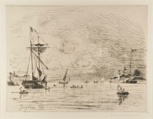 Departure from the Port of Honfleur