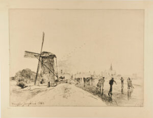 View of the City of Maaslins (Holland)