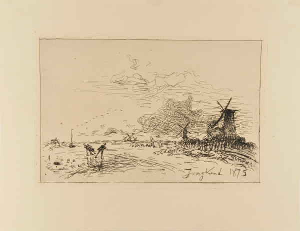 Canal de Hollande, près de Rotterdam (Hiver) - Image 4