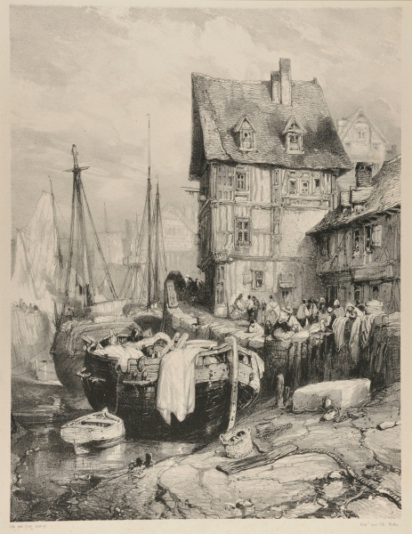 Intérieur d’un port