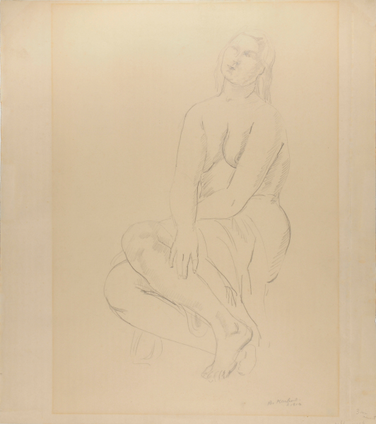 Seated Female Nude - Image 3