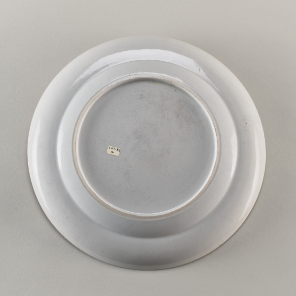 Plate Decorated with Orange Fitzhugh Pattern - Image 2