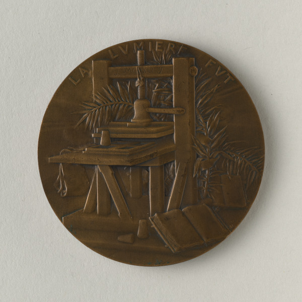 “Jean Gutenberg (1400-1468)” Medal - Image 2