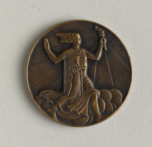 “Woman with Torch or Civilization” Medal