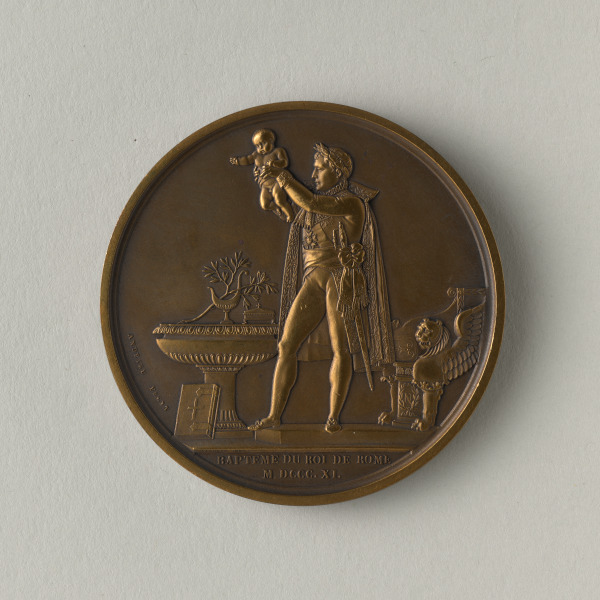 “Napoleon, Baptism of the King of Rome” Medal - Image 2