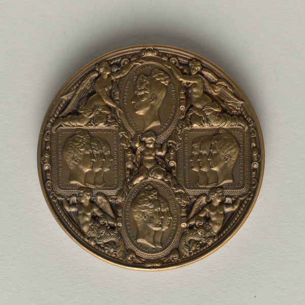 “Commemorating the Visit of Louis-Philippe, Queen Marie Amélie, and the Royal Children to the Mint, November 8, 1833” Medal - Image 2