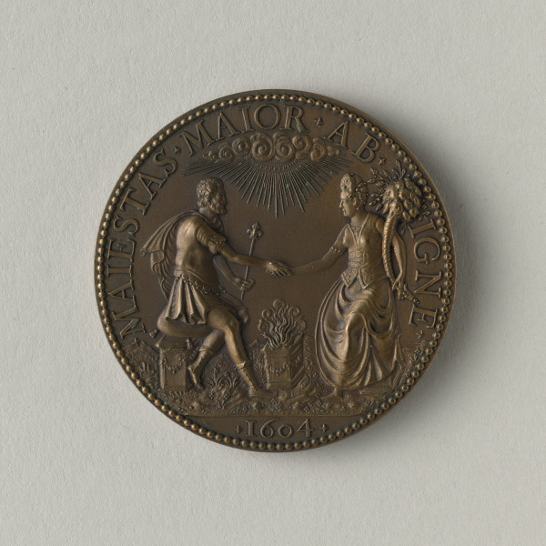 “Henri IV and Marie de Médicis” Medal - Image 2