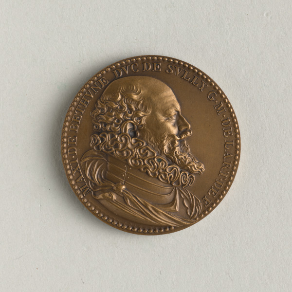 "MAXIMILIAN DE BETHUNE DUKE OF SULLY" MEDAL
