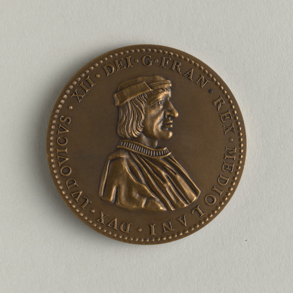 "LOUIS XII OF FRANCE" MEDAL