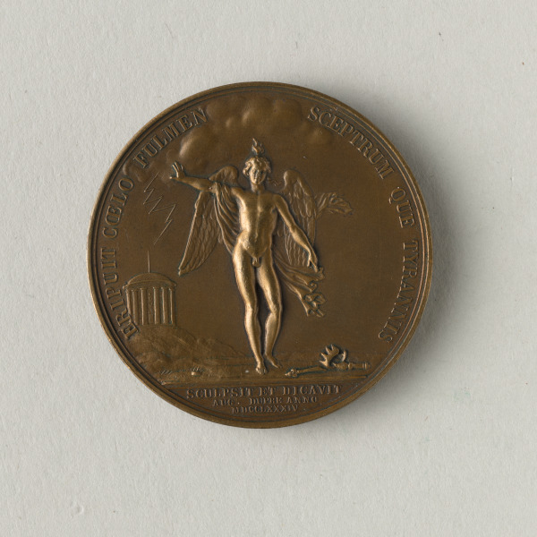 “Benjamin Franklin Natus Boston” Medal - Image 2