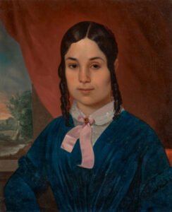 Portrait of Rebecca Lee Barker or Mary Ann Tritt Cassell