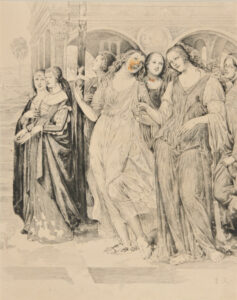 Detail of Temptation of the Monks